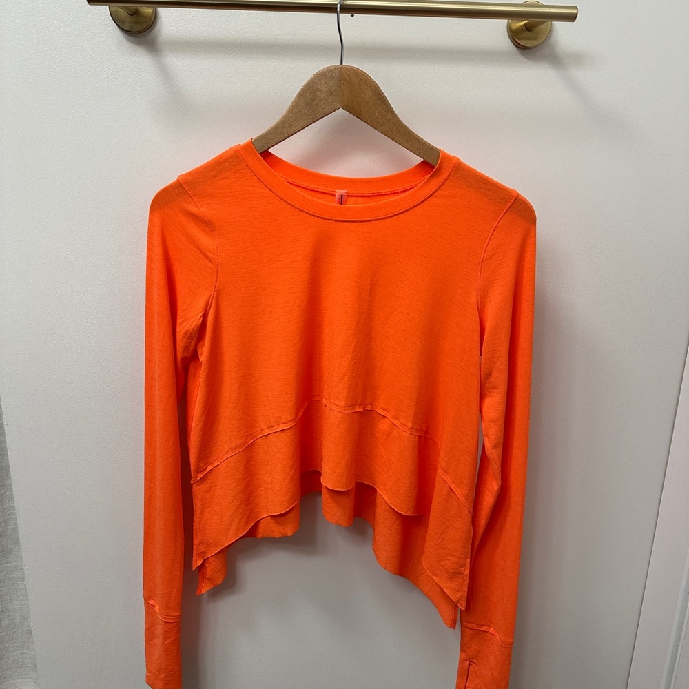 FP Movement Tempo Long Sleeve UV Protection Tee Orange XS